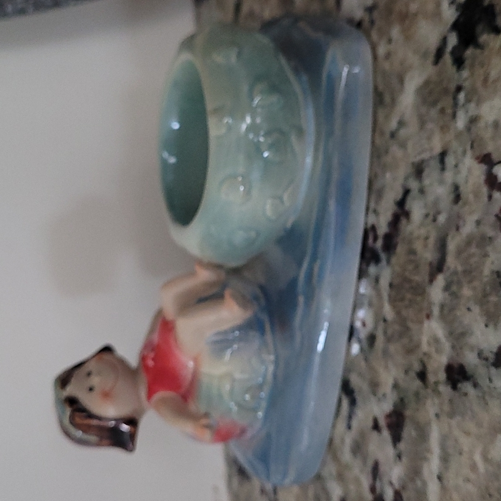 Yankee Candle Tealight Holder GIRL IN INNERTUBE
